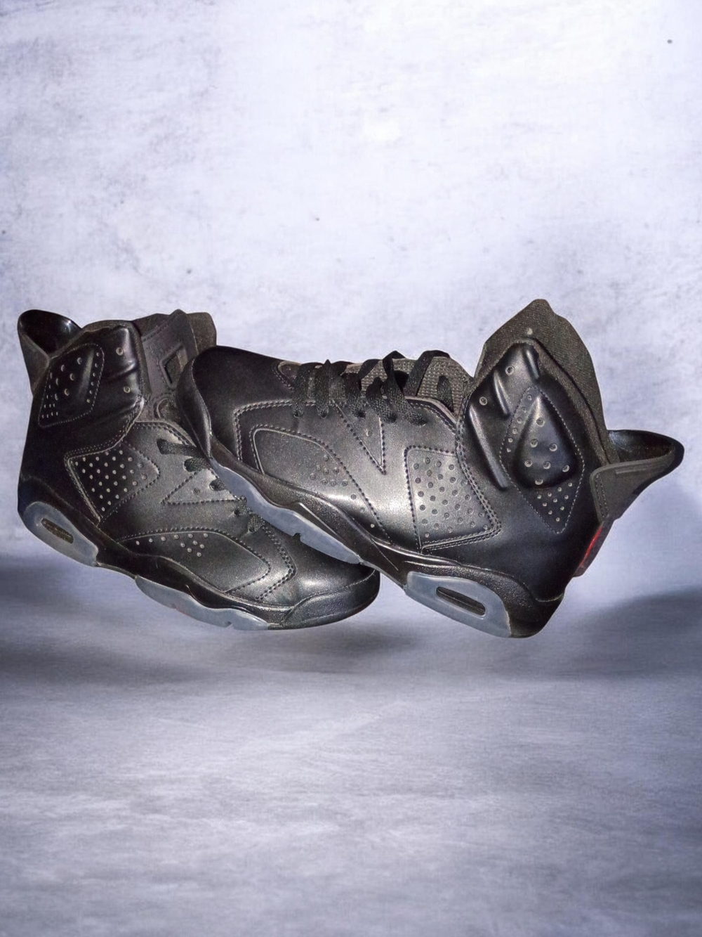 Jordan 6 Retro "Bin 23" Black High-Top Sneakers